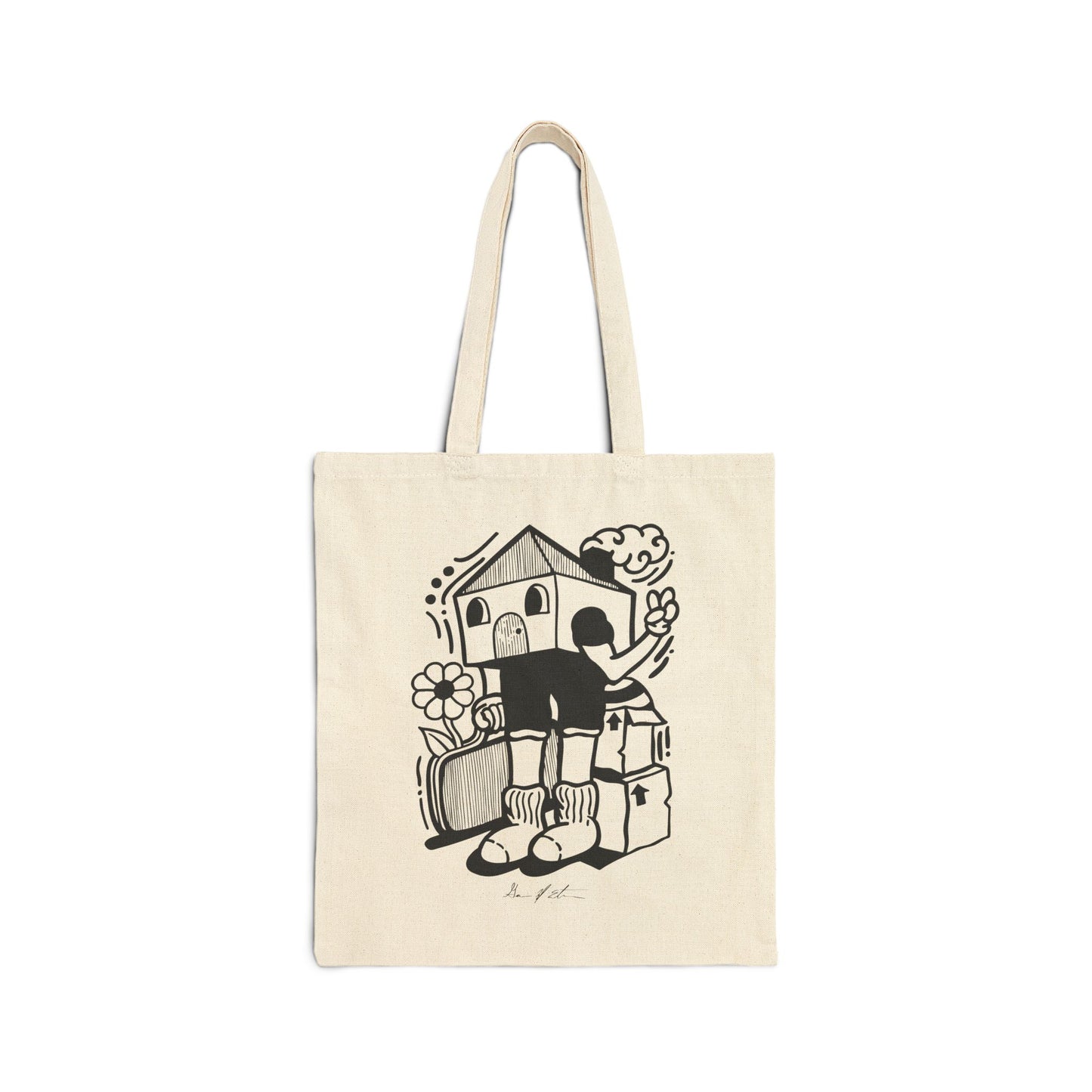 Nomad Canvas Tote Bag — CHAUVET Arts Nashville