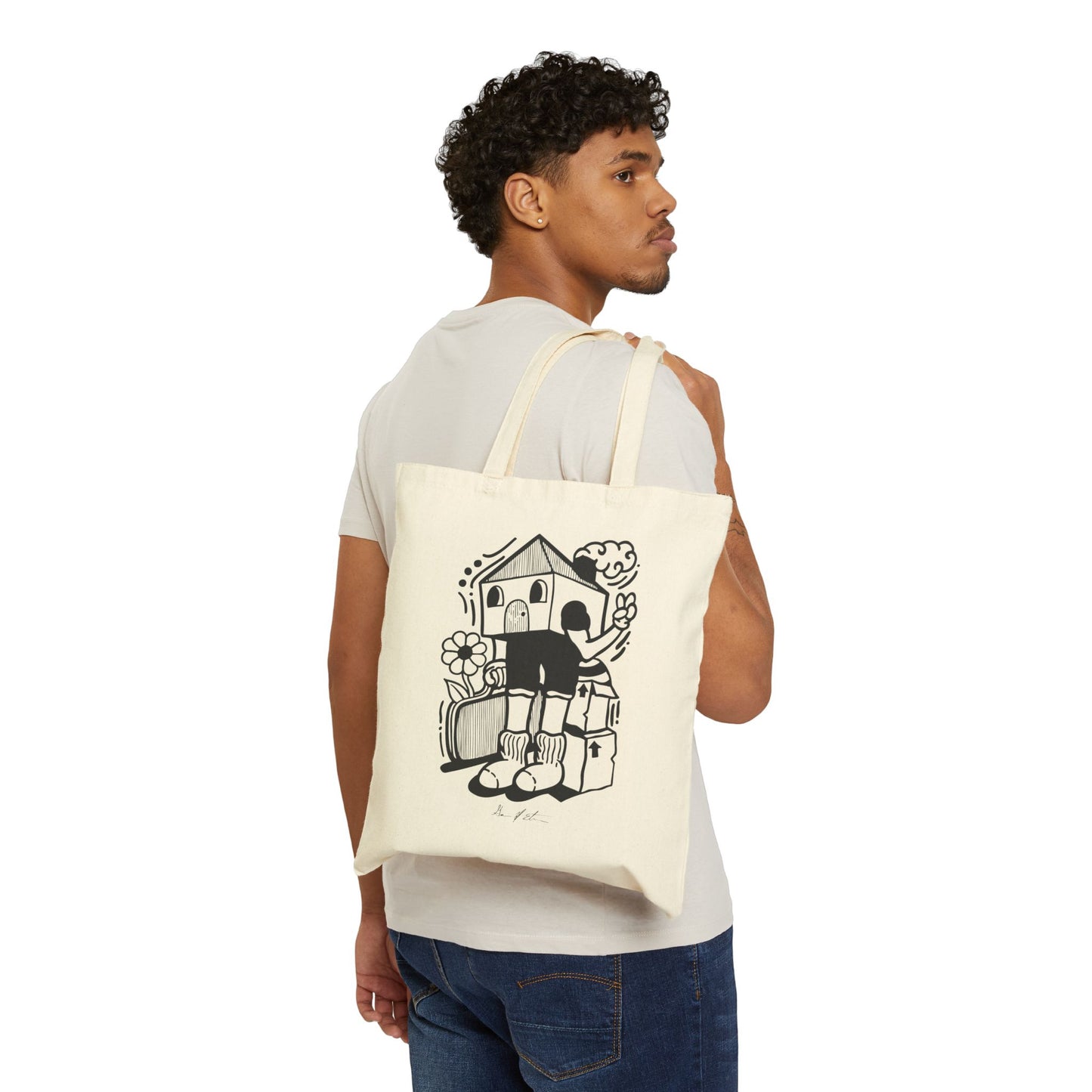 Nomad Canvas Tote Bag — CHAUVET Arts Nashville